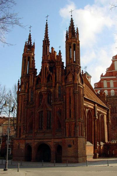 Front of church | Saint Anne's Church | Lithuania
