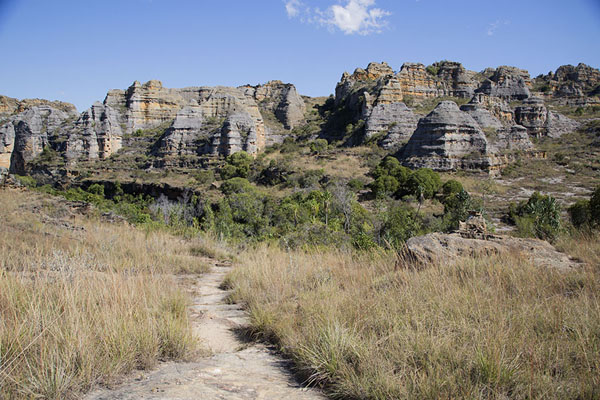 Picture of Isalo National Park (Madagascar): The rocky mountains of Isalo