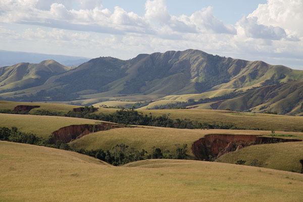 Mountain range with signs of erosion near Ankavandra | Tsiroanomandidy Ankavandra | Madagascar
