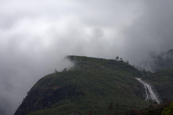 Picture of Cloud climbing over one of the mountains in the Mulanje MassifMulanje - Malawi