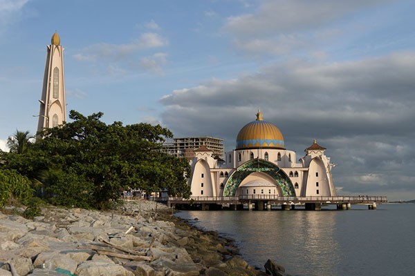 Foto di The floating mosque on Melaka IslandMalacca - Malesia