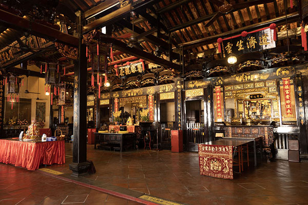 Foto di Inside Cheng Hoon Teng temple in MelakaMalacca - Malesia