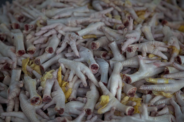 Picture of Whoever wants to make chicken-feet soup, can buy his ingredients here