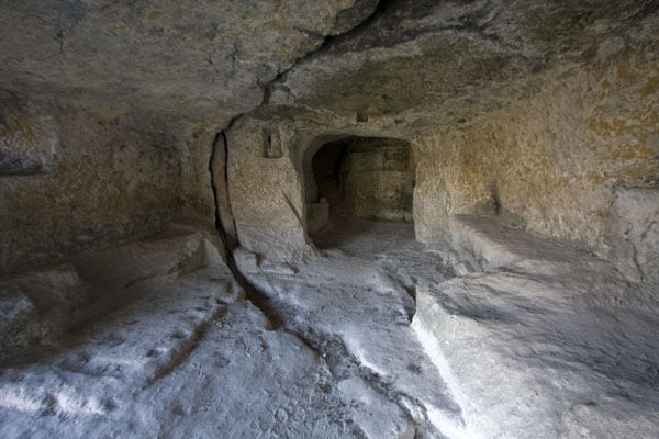 Photo de One of the caverns of Bosie monasteryOrheiul Vechi - Moldavie