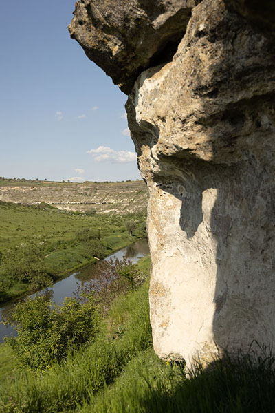 Picture of View over the Răut river from Bosie monasteryOrheiul Vechi - Moldova