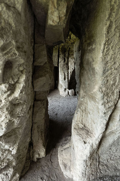 Interior look of the rock monastery | Monasterio de Bosie | Moldavia