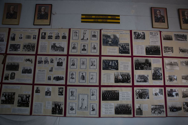 Pictures relating to the Second World War in the history museum of Gagauzia | Geschiedenis Museum van Gagauzia | Moldavië