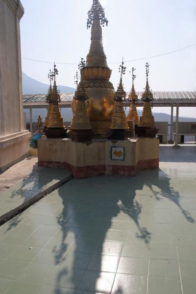Picture of Smaller stupa of Mount Popa
