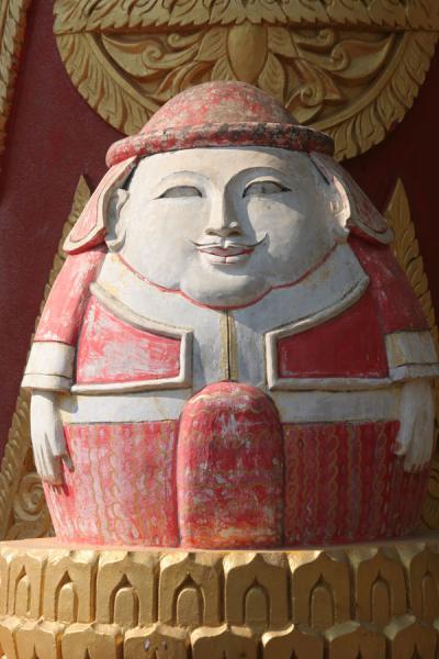 An eggman statue in the village of Mount Popa | Mount Popa | Myanmar