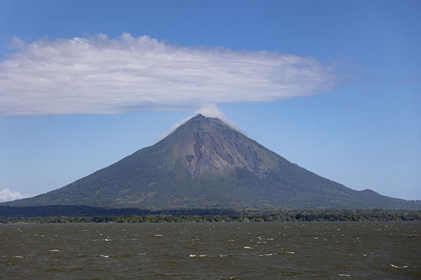 Picture of Concepción Volcano (Nicaragua): Clear view of Concepción Volcano from Lake Nicaragua