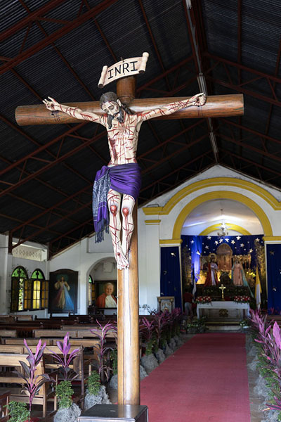 Foto de Bloody Christ in the Calvario church in MasayaMasaya - Nicaragua
