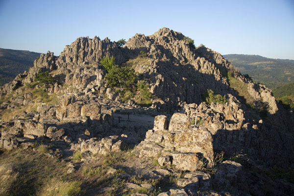 Picture of Early evening view of Tatićev kamen, which was used both as an observatory and for religious ritualsKokino - North Macedonia
