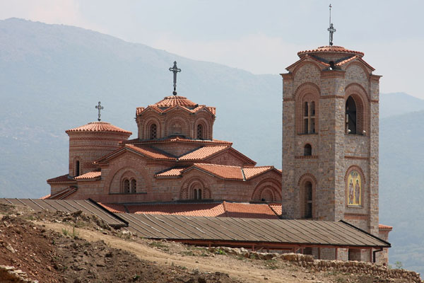 Photo de The modern version of Sveti Klementi and Pantelejmon church - Macédoine du Nord - Europe