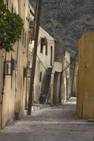 Picture of Bilad Sayt (Oman): One of the old streets in Bilad Sayt