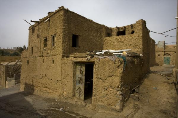 Foto van Oman (House in the old town of Al Hamra)