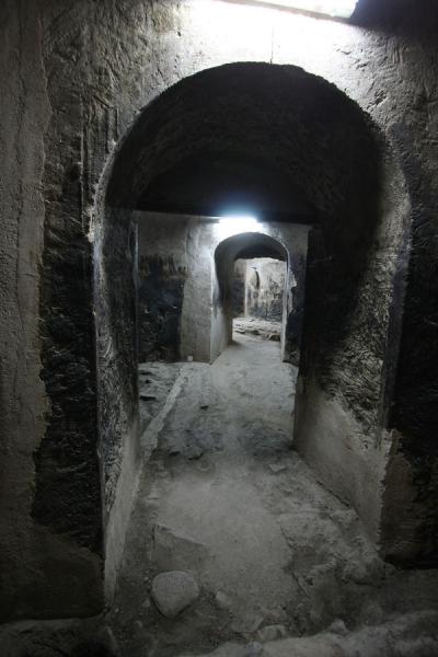 Foto van Interior of Jabrin Castle - Oman - Azië