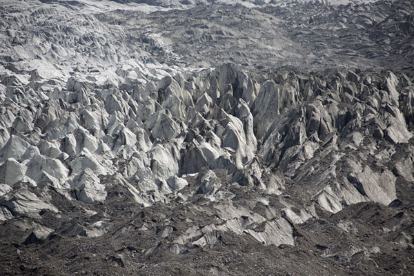 Foto van Icy peaks of Raikhot glacierNanga Parbat Base Camp - Pakistan