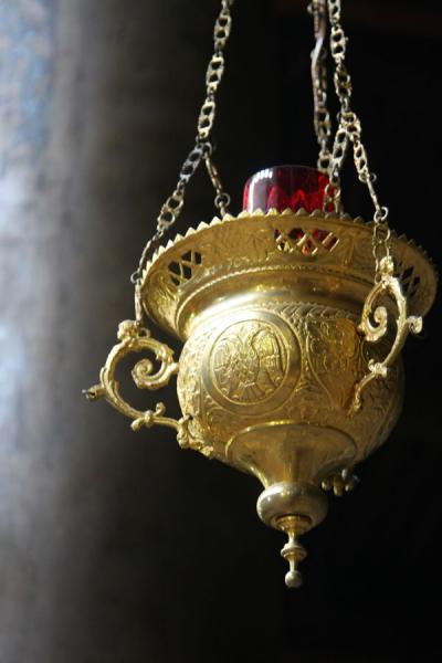 Picture of One of the many lamps in the Church of the NativityBethlehem - Palestinian Territories