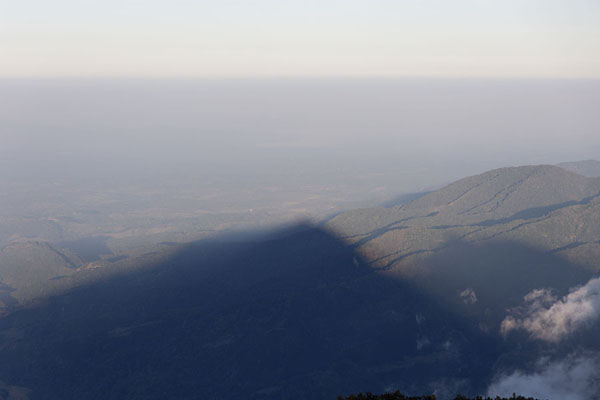 Picture of View of the shadow of Barú Volcano on the lower lying lands