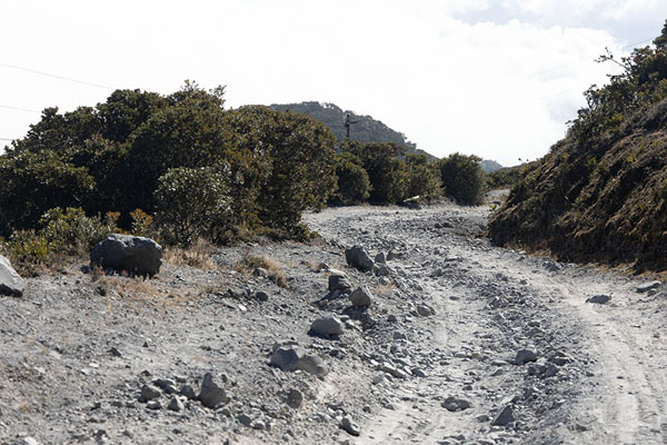 Photo de The track near the summit of Barú VolcanoBarú Volcano - le Panama