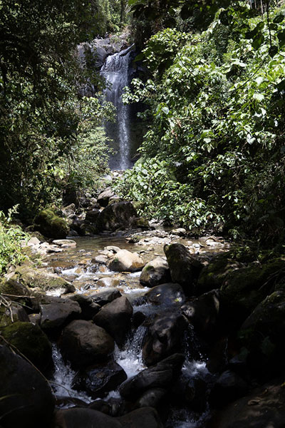 Foto di The second waterfall seen from a distanceBoquete - Panama