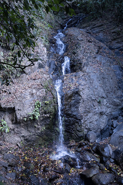 One of the waterfalls near the India Dormida trail | Valle de Antón | Panama
