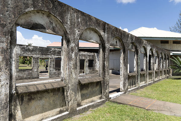 Wall of the New Guinea Club | Yamamoto bunker | Papua Nuova Guinea