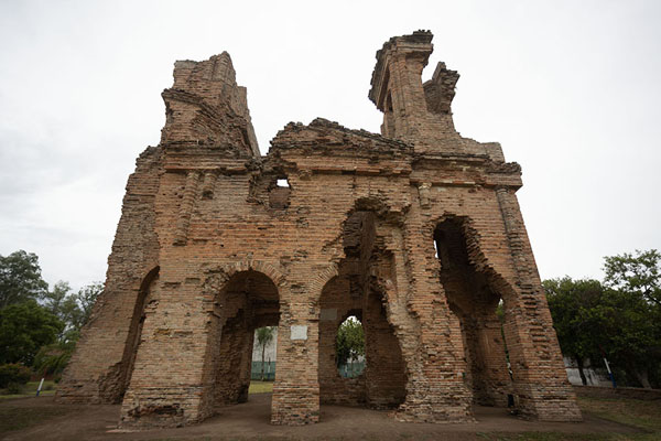 Picture of The San Carlos of Borromeo church of Humaitá was destroyed during the battle of HumaitáHumaitá - Paraguay