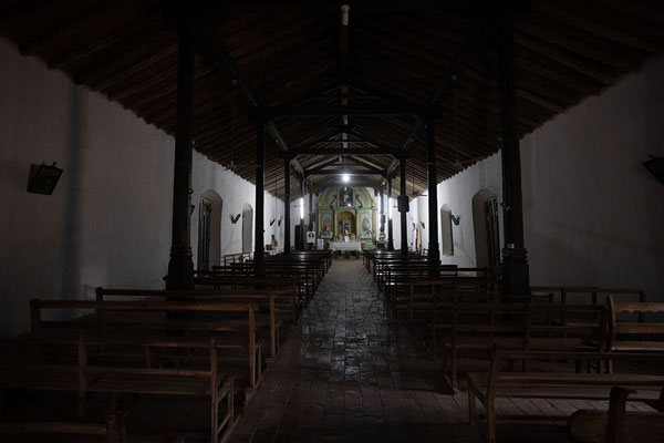 Photo de Interior of the church of Isla UmbúIsla Umbú - le Paraguay
