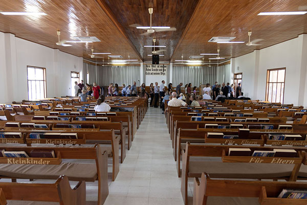 Picture of Interior of the church of OsterwickLoma Plata - Paraguay