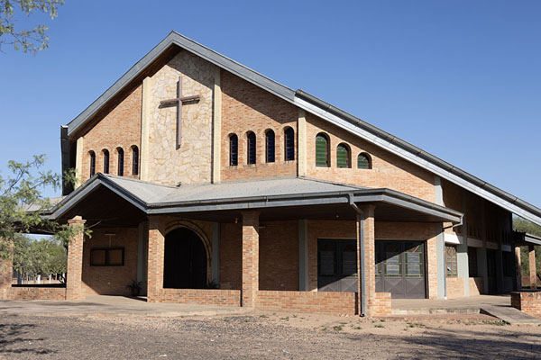 Foto van Church in Mariscal EstigarribiaMariscal Estigarribia - Paraguay