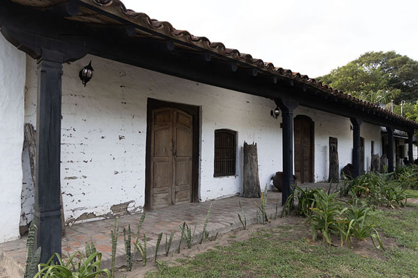 Foto de Row of typical houses in PilarPilar - Paraguay