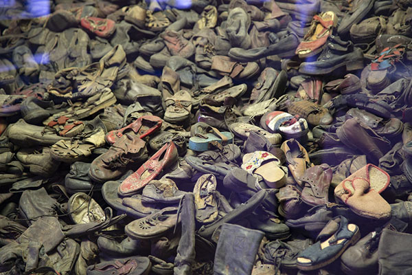 Picture of Collection of shoes taken from people before they were exterminatedAuschwitz-Birkenau - Poland
