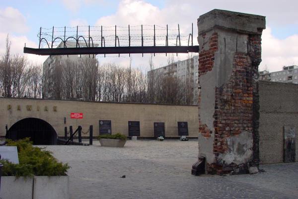 Picture of Entry to Pawak Prison, Warsaw - Poland - Europe