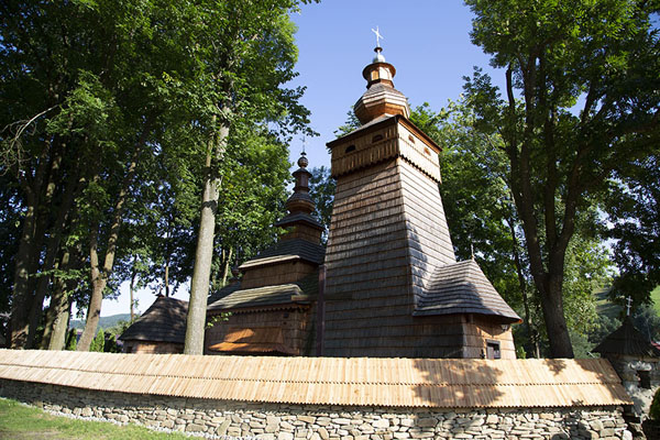 St James the Apostle church in Powroźnik | Eglises de bois du sud de la Pologne | Pologne