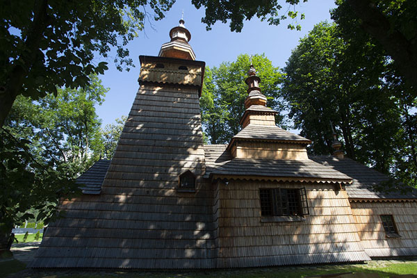 St James the Apostle Orthodox church in Powroźnik | Houten kerken van Zuid Polen | Polen