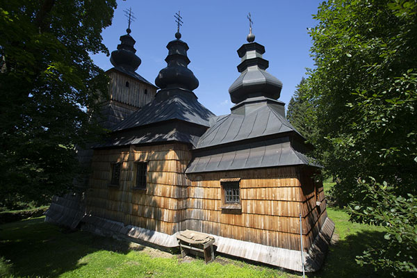 The wooden Greek Catholic church of Dubne | Houten kerken van Zuid Polen | Polen