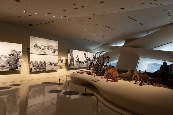 Foto van One of the exhibition halls inside the National MuseumDoha - Qatar