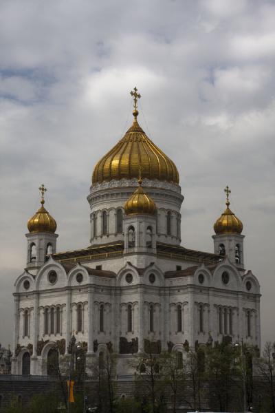 Picture of Cathedral of Christ the Saviour (Russia): View of the Cathedral of Christ the Saviour, tallest orthodox church in the world