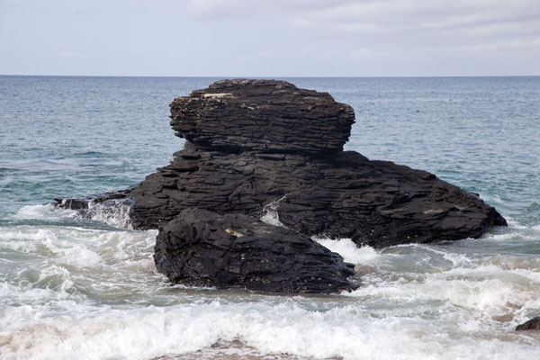 Picture of Volcanic rocks on Banana beachBelo Monte - São Tomé and Príncipe