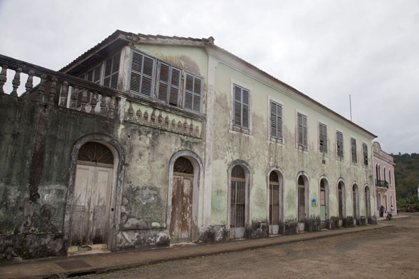 Picture of Street in the small city of Santo Antonio - São Tomé and Príncipe - Africa