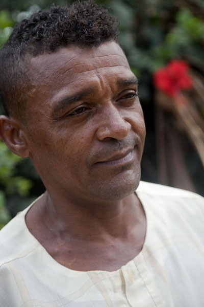 Picture of Guy posing for the picture at Roça IzéSão Tomé & Príncipe - São Tomé and Príncipe