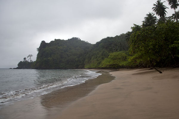 Picture of Praia Inhame: completely deserted and wildPorto Alegre - São Tomé and Príncipe