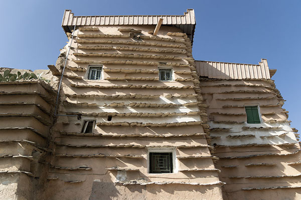 Picture of Abha old houses (Saudi Arabia): Mud and slate house in Al Basta district, Abha