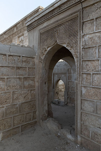 Corner in one of the old coral houses of pearl merchants in Farasan | Casas viejas de Farasan | Arabia Saudita