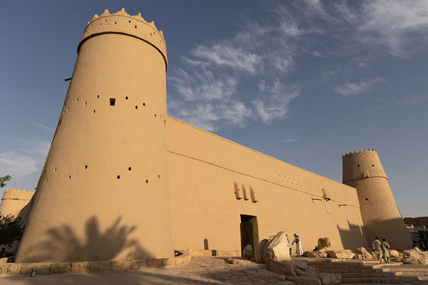 Picture of Late afternoon sunlight shining on Masmak fortress - Saudi Arabia - Asia