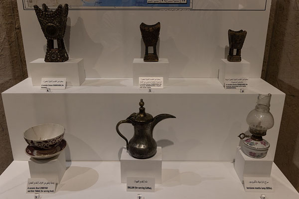 Several items on display in Masmak fortress | Masmak fortress | Saudi Arabia