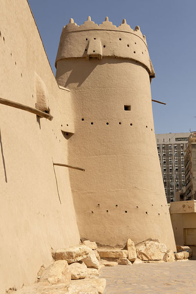 Picture of Masmak fortress with one of the towers - Saudi Arabia - Asia