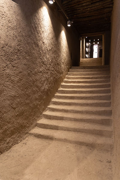 Stairs inside Masmak fortress | Masmak fortress | Saudi Arabia