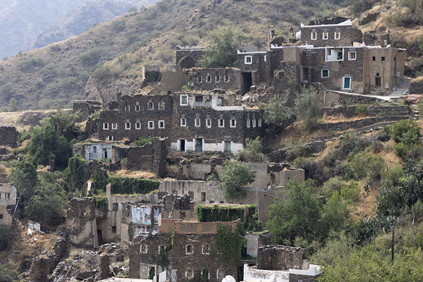 Picture of Some of the lower houses of Rijal Alma